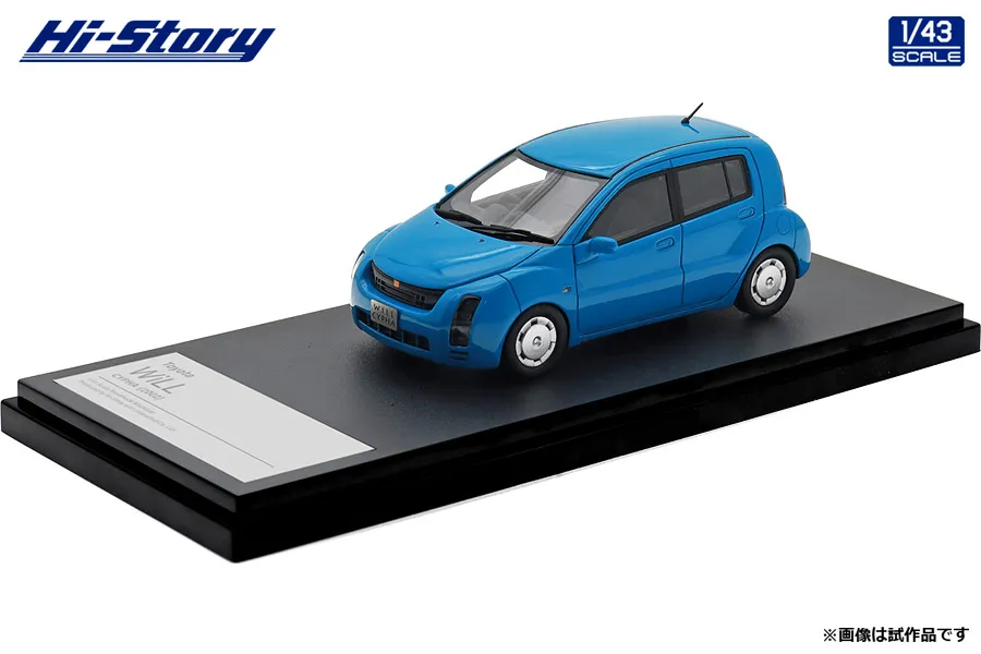 [予約  ハイストーリー 1/43 トヨタ Will サイファ 2002 AO　HS481BL