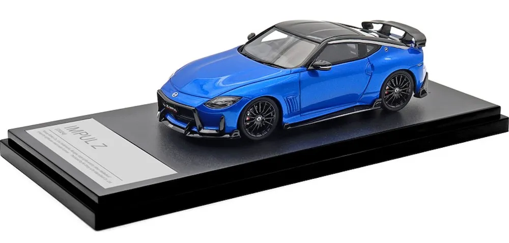 予約] ハイストーリー 1/43 ニッサン インパル Z 2024 セイランブルー