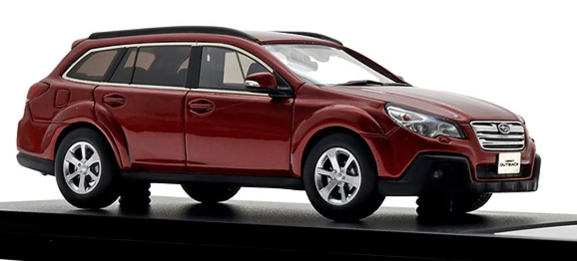 [予約] ハイストリー 1/43 スバル レガシー アウトバック 2.5i アイサイト 2012 ヴェネチアンレッド・パール　HS512RE