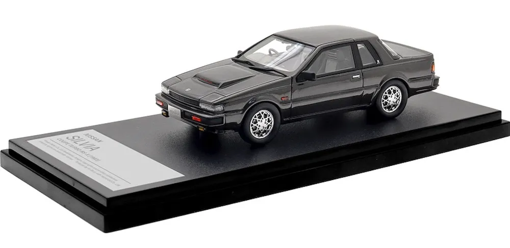 [予約] ハイストーリー 1/43 ニッサン シルビア クーペ ターボ RS-X (1983) グレーメタリック　HS534GY
