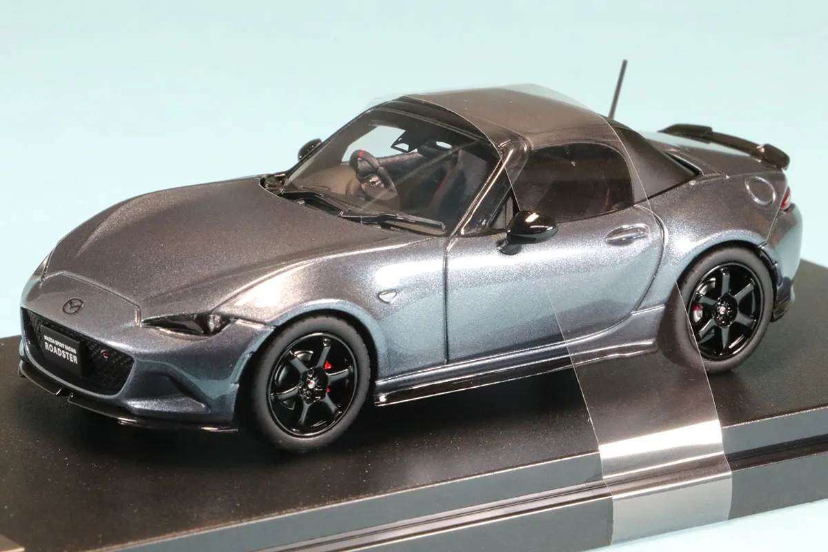 ハイストーリー 1/43 マツダ スピリット レーシング ロードスター 2025 ポリメタルグレーメタリック　HS562PG