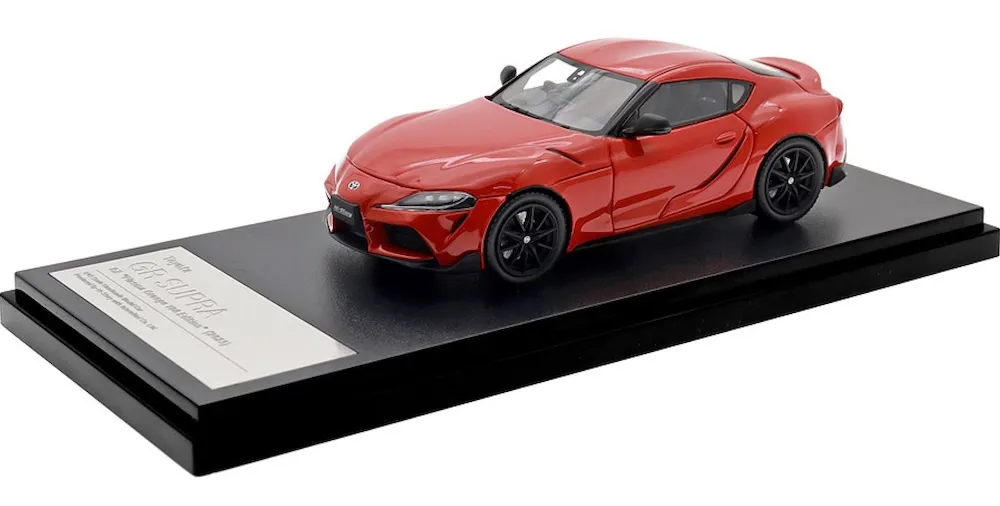 [予約] ハイストーリー 1/43 トヨタ GRスープラ RZ 「プラズマ オレンジ 100年版」2023 プラズマオレンジ　HS580