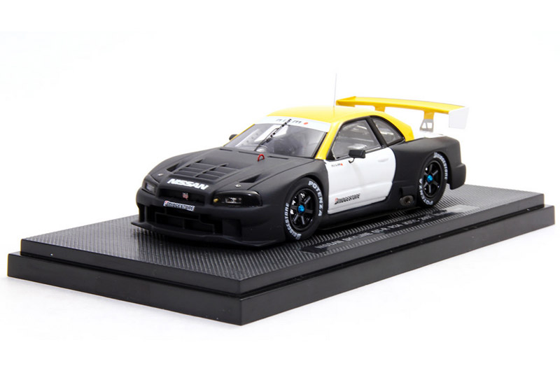 エブロ P-4 1/43 ニッサン スカイライン GT-R R34 JGTC 2001 テストカー　P418 P418