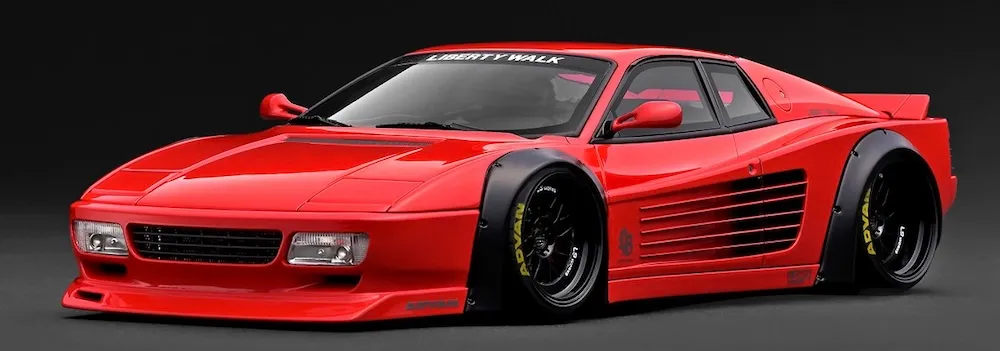 予約] イグニッションモデル 1/18 LB-ワークス フェラーリ 512 レッド