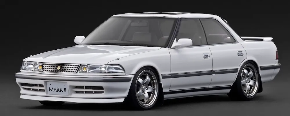 海外製プラモデル　女王の乗り物mark2 ジャンク品 予約] イグニッションモデル 1/18 トヨタ マーク2 2.5 グランデ