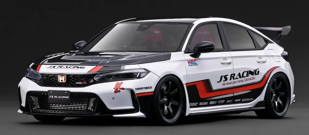 予約] イグニッションモデル 1/18 ホンダ シビック タイプR J'S Racing
