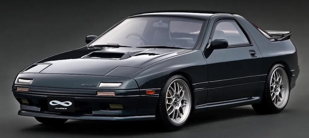 [予約] イグニッションモデル 1/18 マツダ サバンナ RX-7 インフィニ FC3S グリーン　IG4091