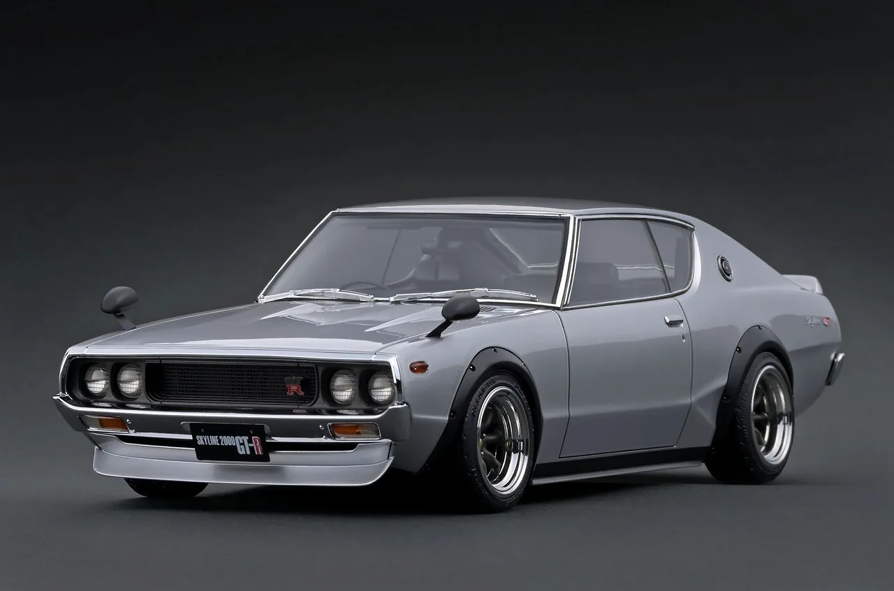 [予約] イグニッションモデル 1/18 ニッサン スカイライン 2000 GT-R (KPGC110) シルバー　IG4255