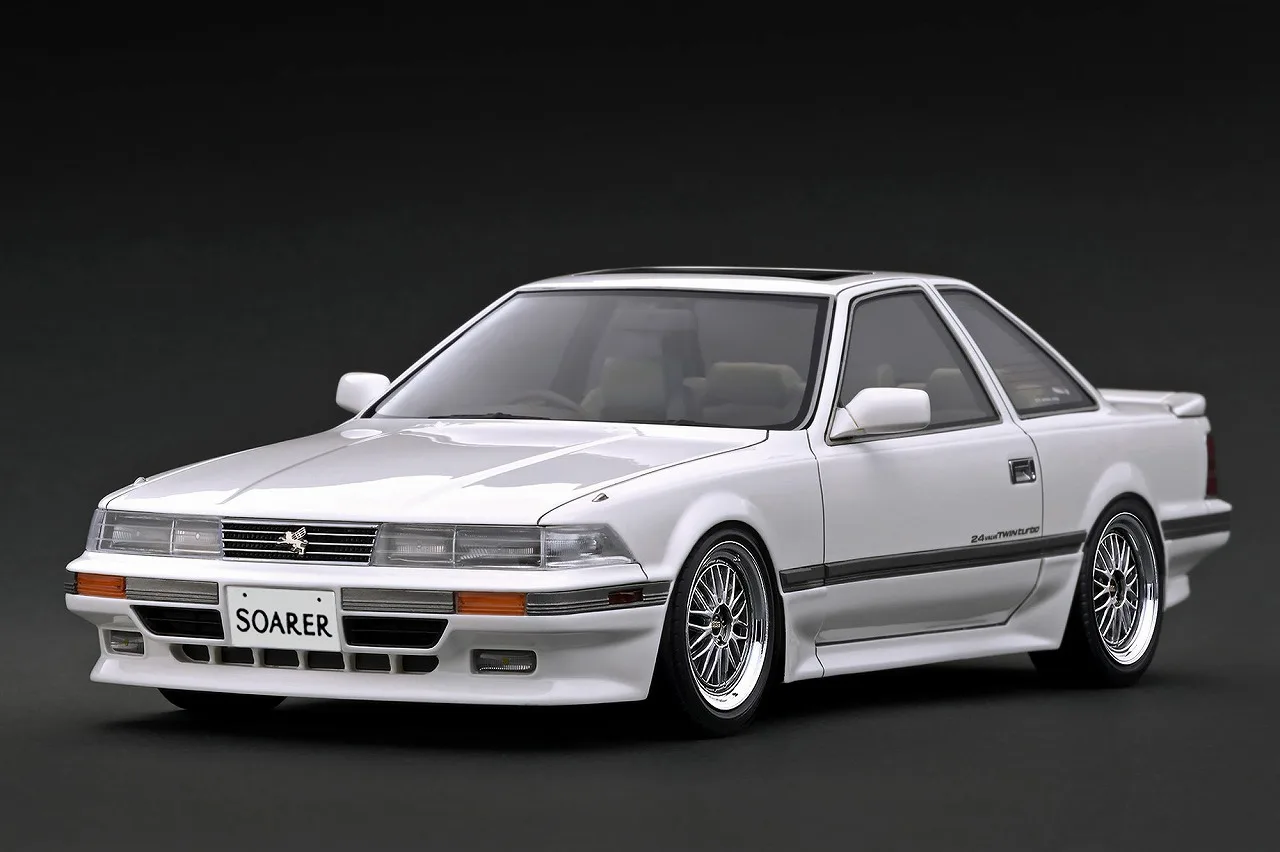 [予約] イグニッションモデル 1/18 トヨタ ソアラ (Z20) 2.0GT-ツインターボL ホワイト　IG4325