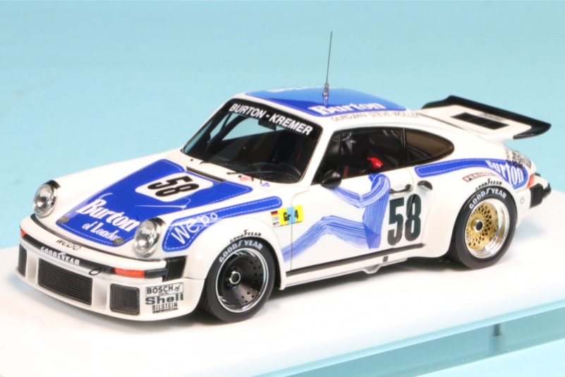 アイドロン 1/43 ポルシェ 934 ターボ "バートン" ルマン 24h 1977 クラスウィナー No.58　EM549