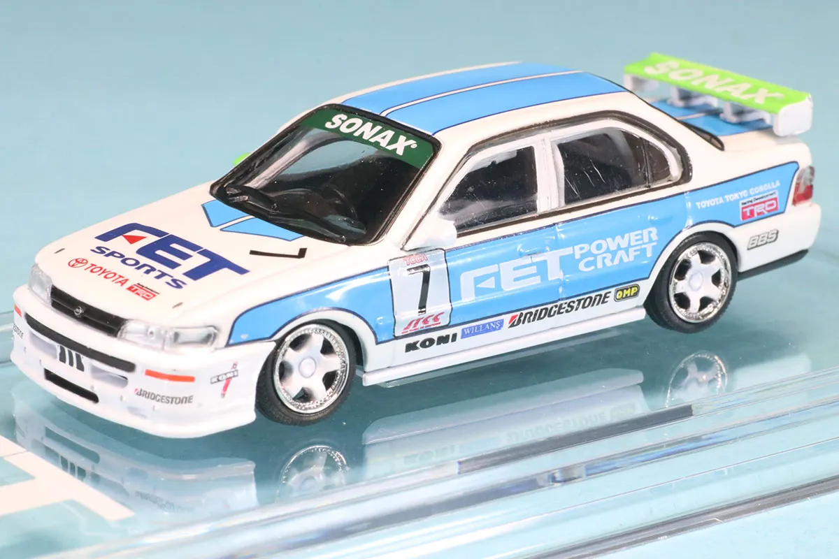 カローラ　ミニカー Hi-Story HS297GY トヨタ カローラ FX-GT 1987 グレーメタリック