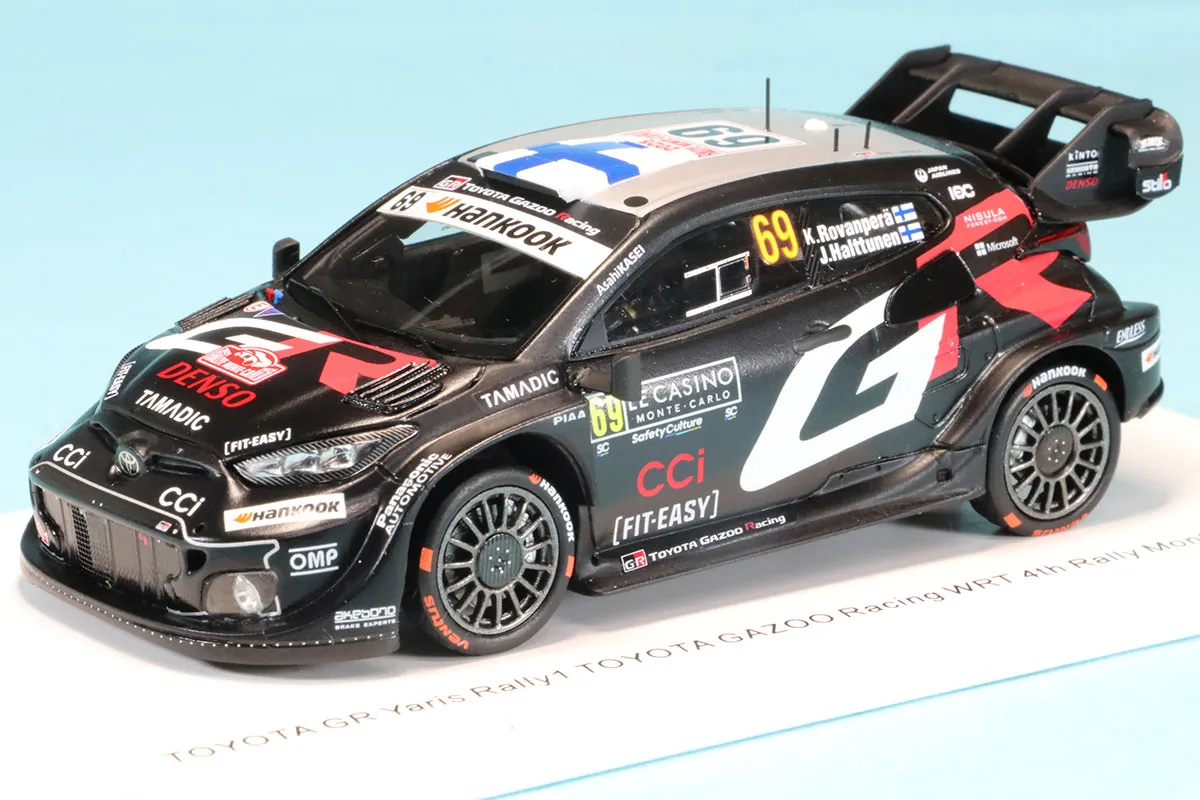 スパーク 1/43ヤリス WRC 2019 ポルトガル スパーク 1/43 トヨタ GR ヤリス ラリー1 モンテカルロラリー 2025 No