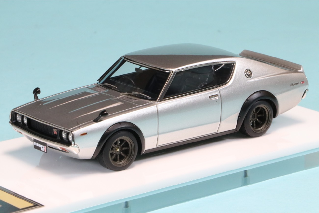 よーよ1/43　スカイライン改　ケンメリ2Dr　ワタナベ　アルミ製　深リム よーよ1/43 スカイライン改 ケンメリ2Dr ワタナベ アルミ製 深