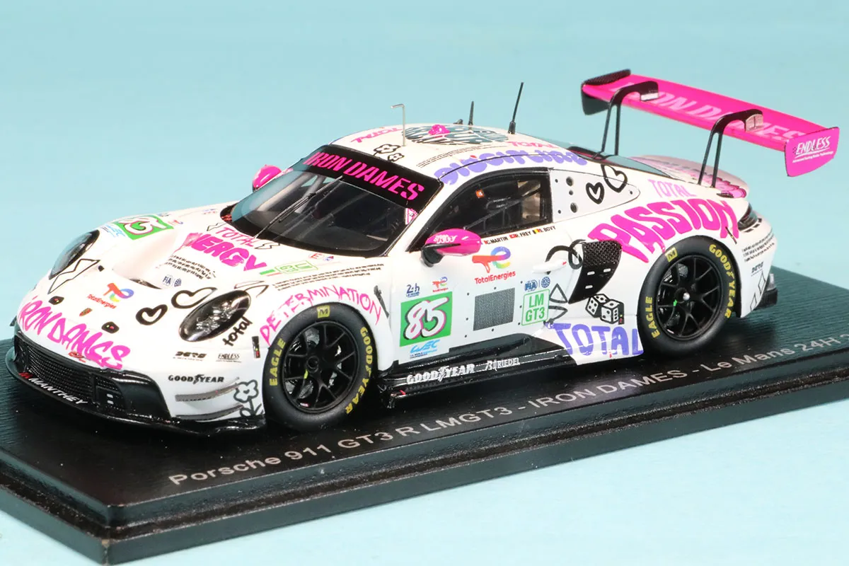 再入荷予約] スパーク 1/43 ポルシェ 911 GT3 R LMGT3 No.85 IRON
