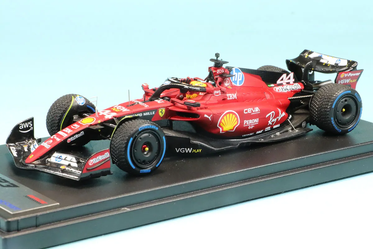 スパーク/ルックスマート 1/43 フェラーリ SF-23 フィオラノテスト