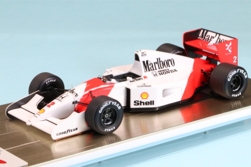 アイドロン 1 43 マクラーレン ホンダ Mp4 7a モナコgp 1992 G ベルガー デカール加工品 Fe026b