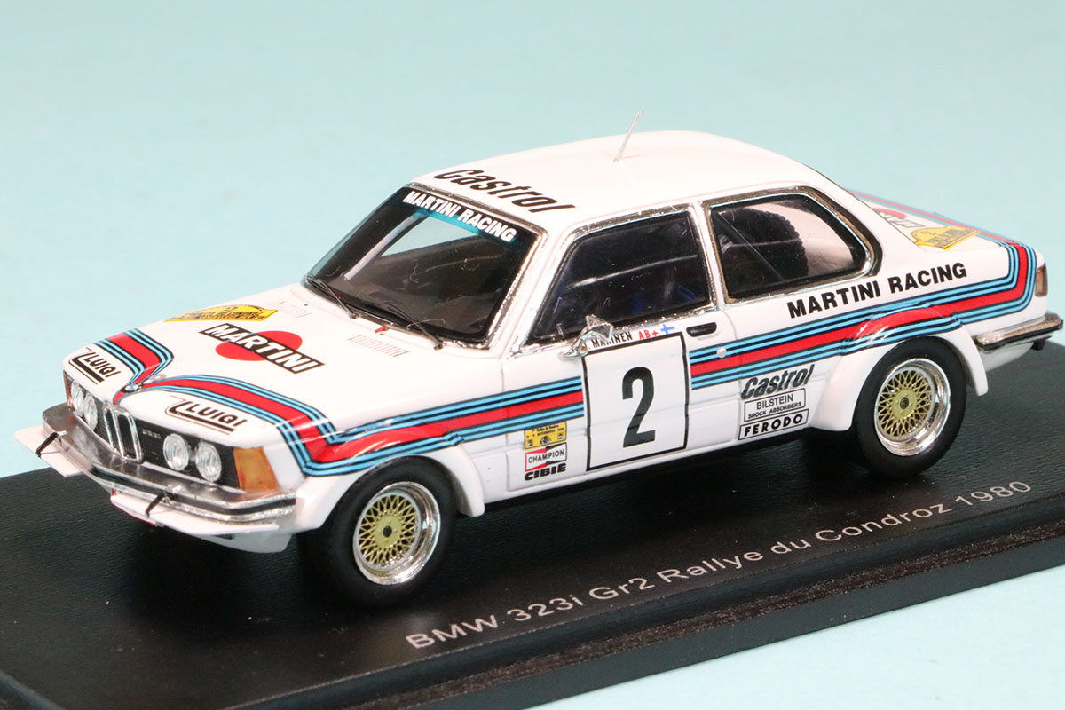 スパーク 1/43 BMW 323i イーペル 24h ラリー 1980 No.17　S8510