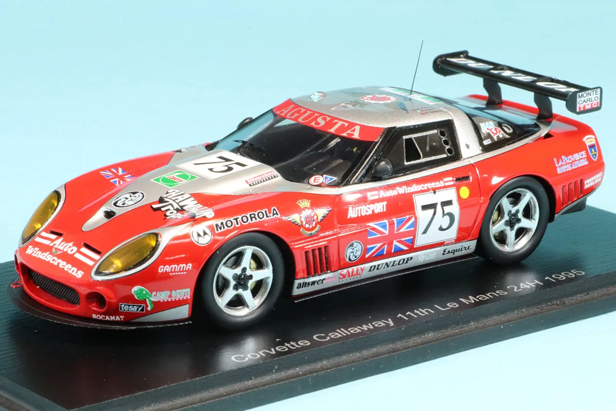 スパーク 1/43 コルベット キャラウェイ ルマン 1995 No.75　S4381