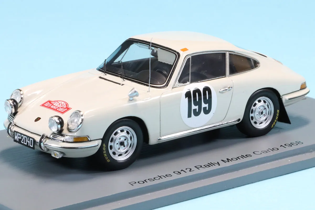 スパーク 1/43 ポルシェ 911 912 モンテカルロ ラリー 1968 No.199