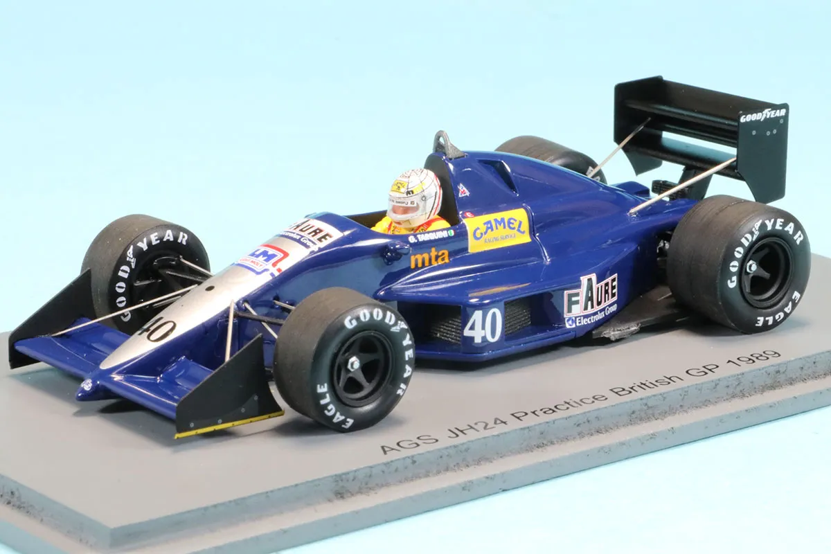 スパーク 1/43 AGS JH24 イギリスGP プラクティス 1989 G.タルキーニ
