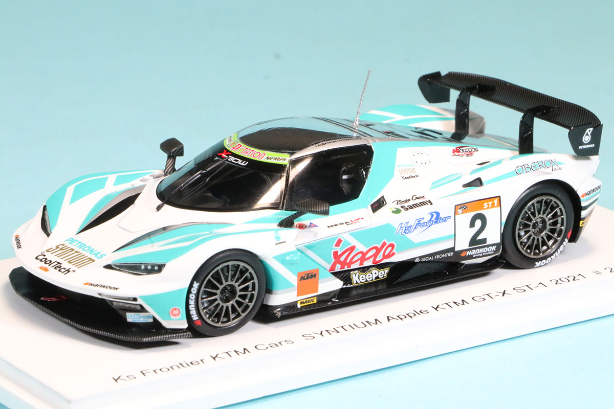 ブーストギア特注スパーク 1/43 Ks Frontier KTM Cars SYNTIUM Apple KTM GT-X S耐 ST-1 2021 No.2 ウィナー オートポリス限定 UK SPORTS デカール付き　200台限定　BG003