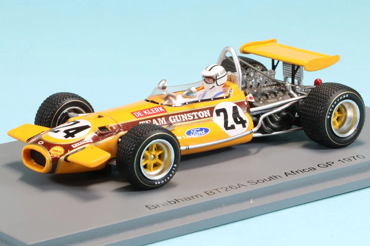 スパーク 1/43 ブラバム BT26A 南アフリカGP 1970 P.de.クラーク S8324
