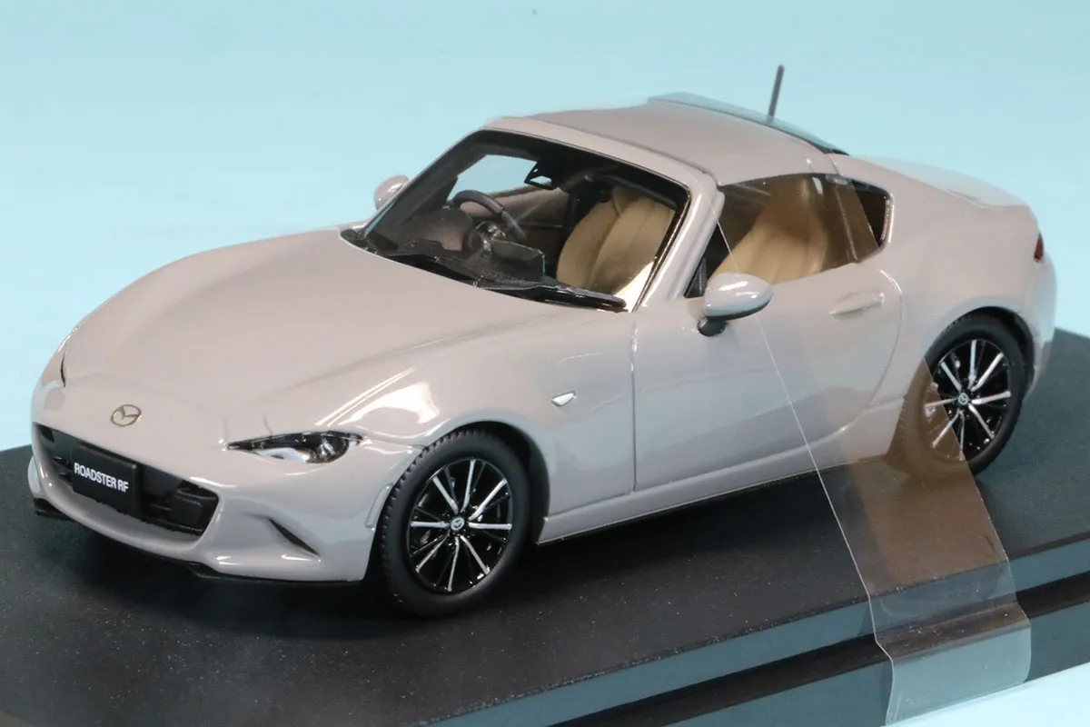 ハイストーリー 1/43 マツダ ロードスター RF VS 2024 エアログレーメタリック　HS4913AG