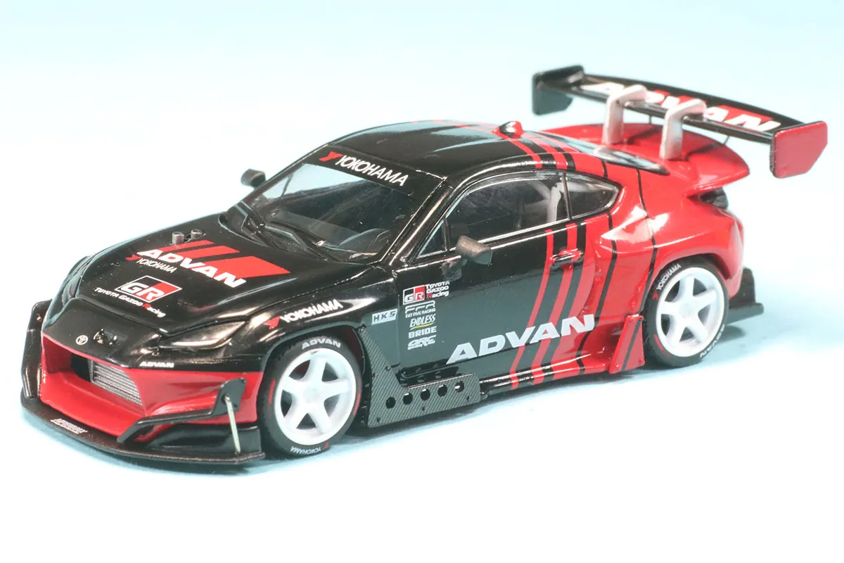 POPレース 1/64 パンデム トヨタ GR86 アドバン　PR640228