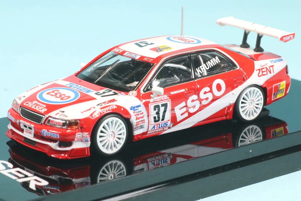 ホビージャパン1/64 ESSO TONEN トヨタ TOM'S チェイサー JTCC 1997 No