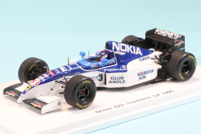 ロム特注スパーク 1/43 ティレル 023 日本GP 1995 片山右京 限定400台中304台　ROMU024