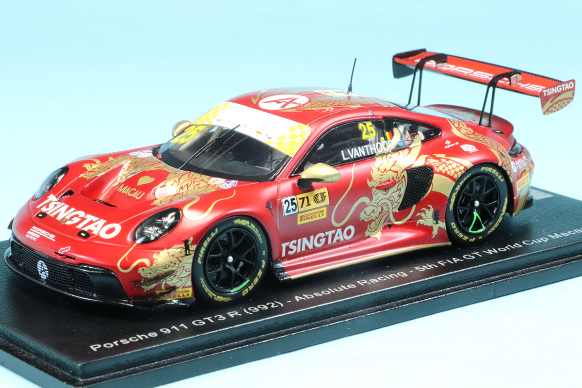 スパーク 1/43 ポルシェ 911 GT3 R (992) No.25 アブソリュート