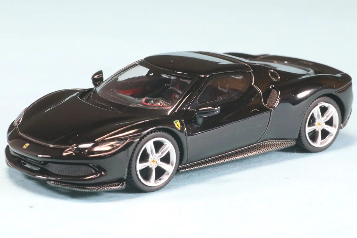 BBR×TSM 1/64 フェラーリ 296 GTB ネロ デイトナ BBRFER64003 ミニカー