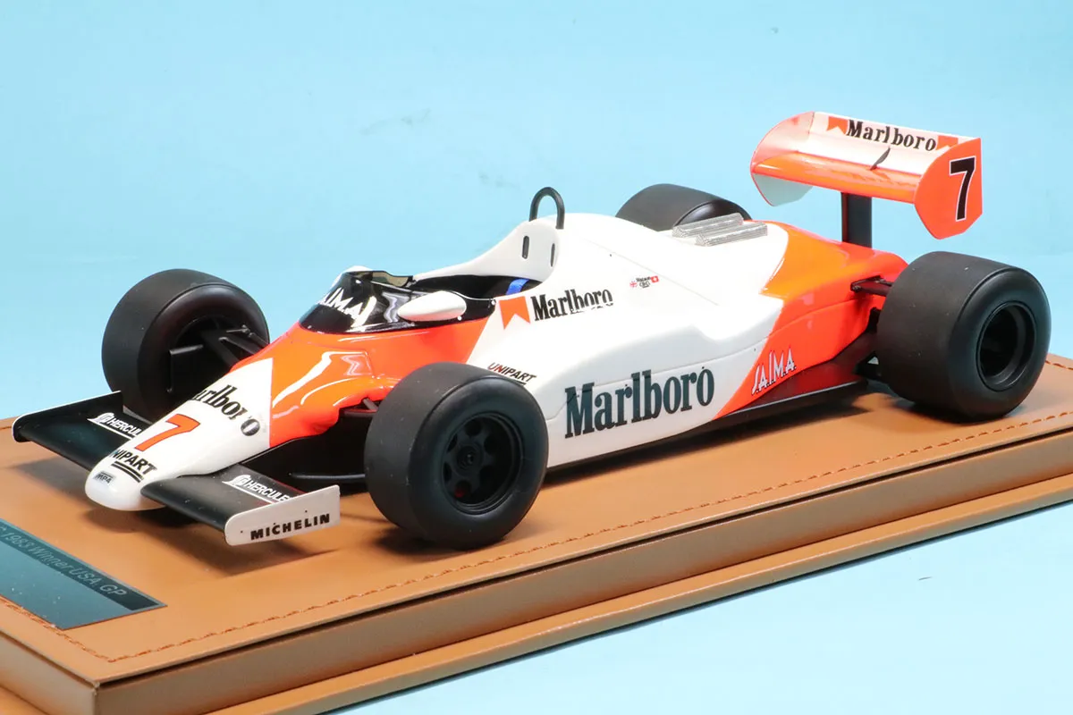 テクノモデル 1/18 マクラーレン MP4/1C USA GP 1983　No.7 J.ワトソン ウィナーデカール加工品　TM18-385ADC