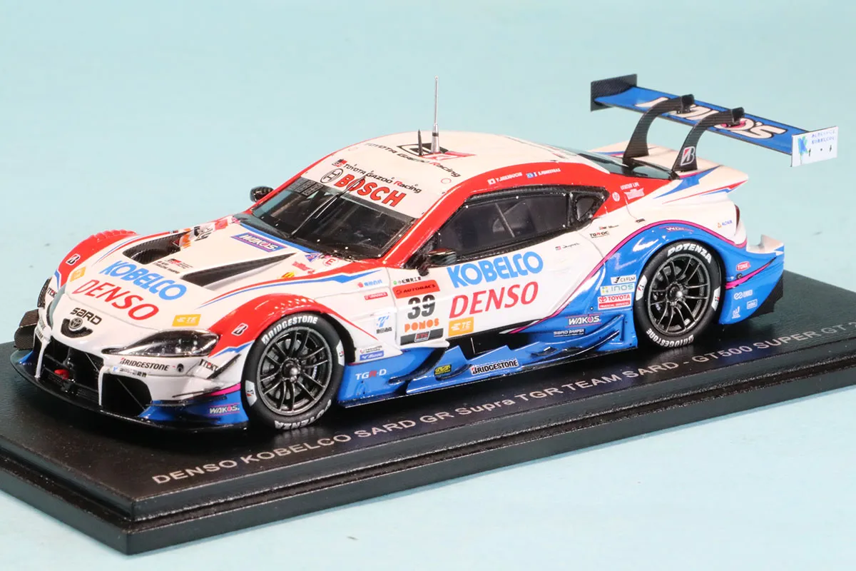 スパーク 1/43 デンソー コベルコ サード GRスープラ スーパーGT 2025 GT500 No.39 関口雄飛 / S.フェネストラズ　43SGT25039