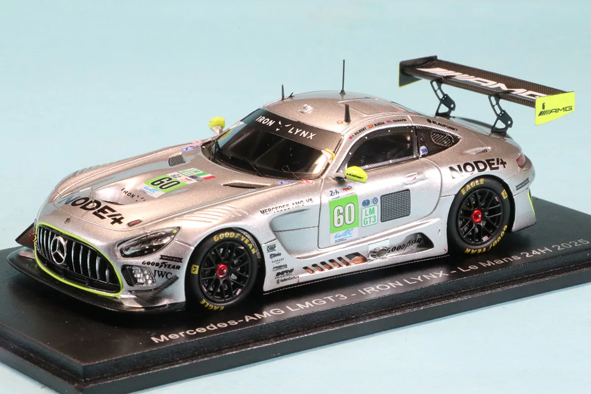スパーク 1/43 メルセデスAMG LMGT3 No.60 アイアン・リンクス ルマン 2025 A. Gilbert -_L. Hanafin - F. Rueda　S9296