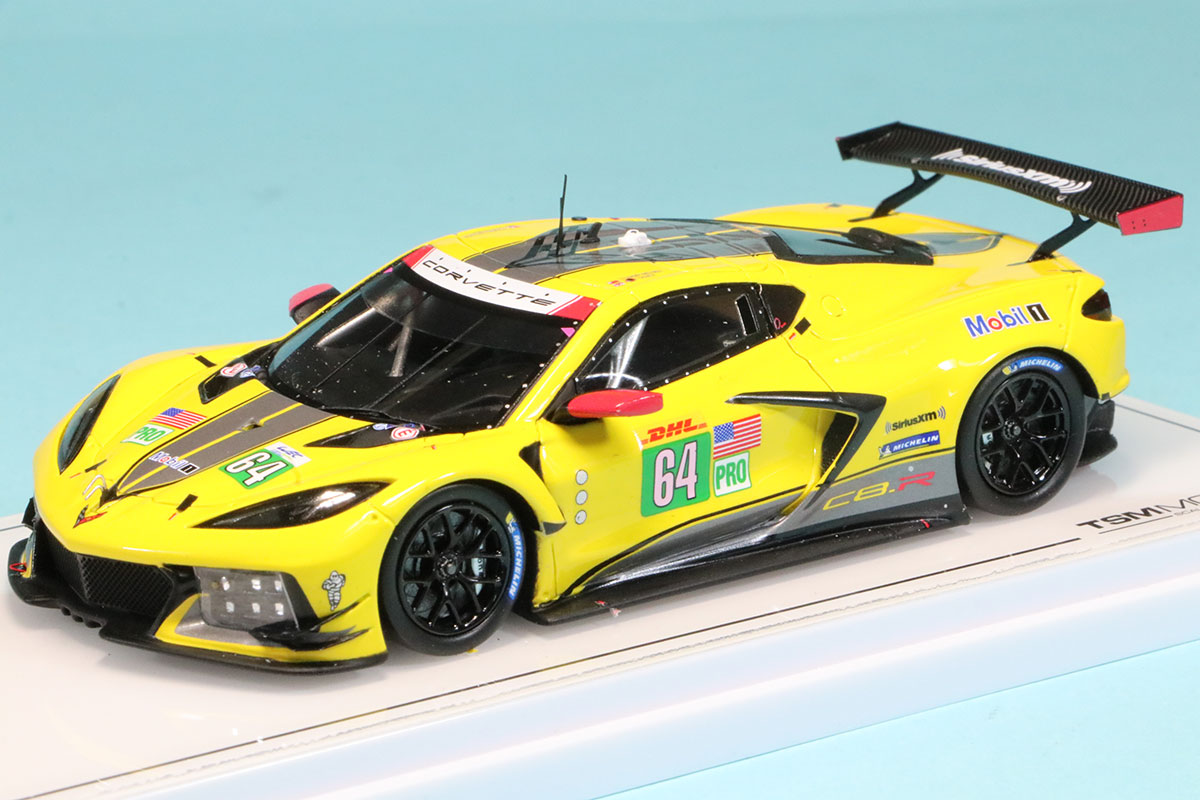 トゥルースケール 1/43 シボレー コルベット C8.R WEC セブリング 1000マイル 2022 GTE PRO 2nd No.64　TSM430642