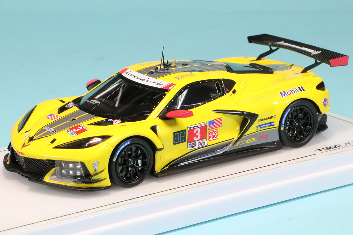 トゥル−スケール 1/43 シボレー コルベット C8.R IMSA セブリング 12h 2022 GTD PRO Winner No.3　TSM430641