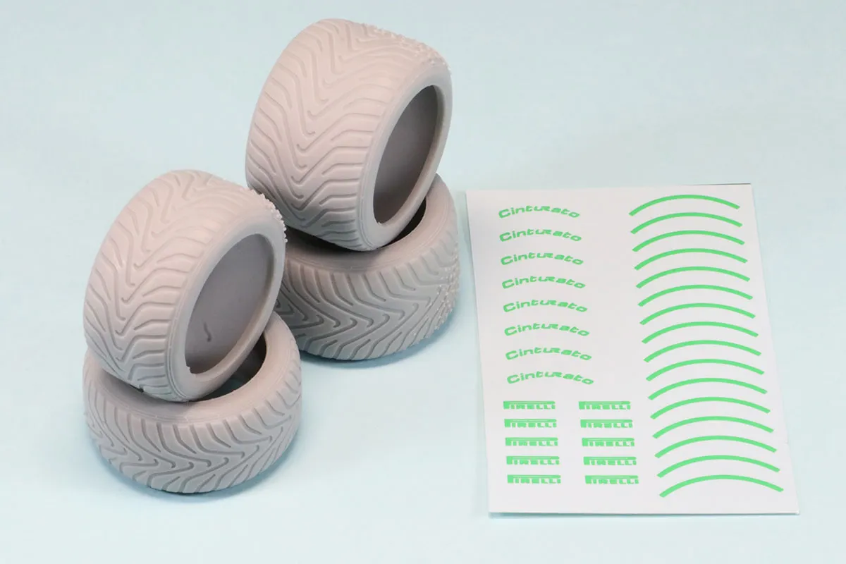 シナプスモデル 1/20 3Dプリントキット F1 ピレリ インターミディエト タイヤ 2022-2025 シナプスモデル他対応　SM2001P