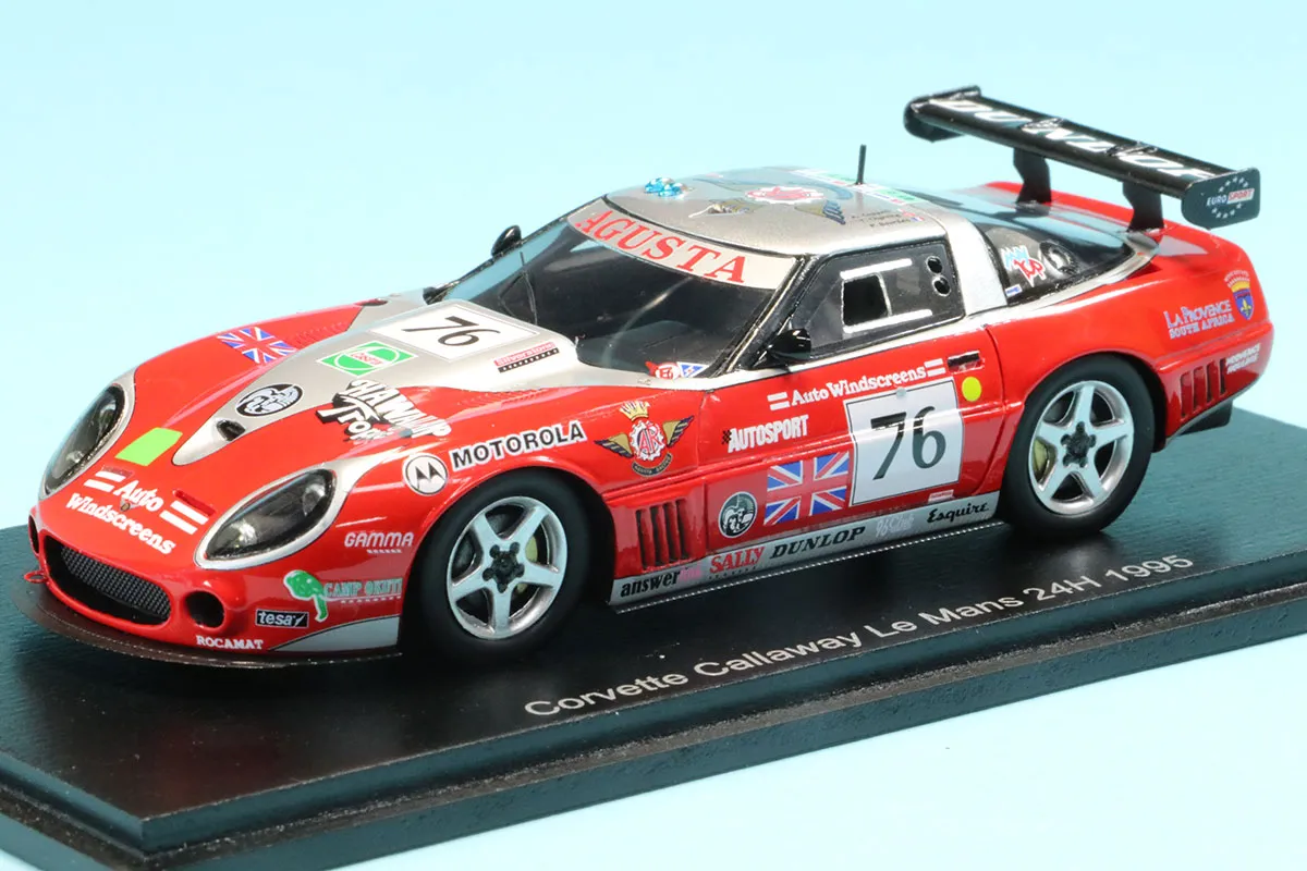 スパーク 1/43 コルベット キャラウェイ No.76 ルマン 1995 Ｐ・ブルデ／Ａ・コペッリ／Ｔ・ティアリング　S4382