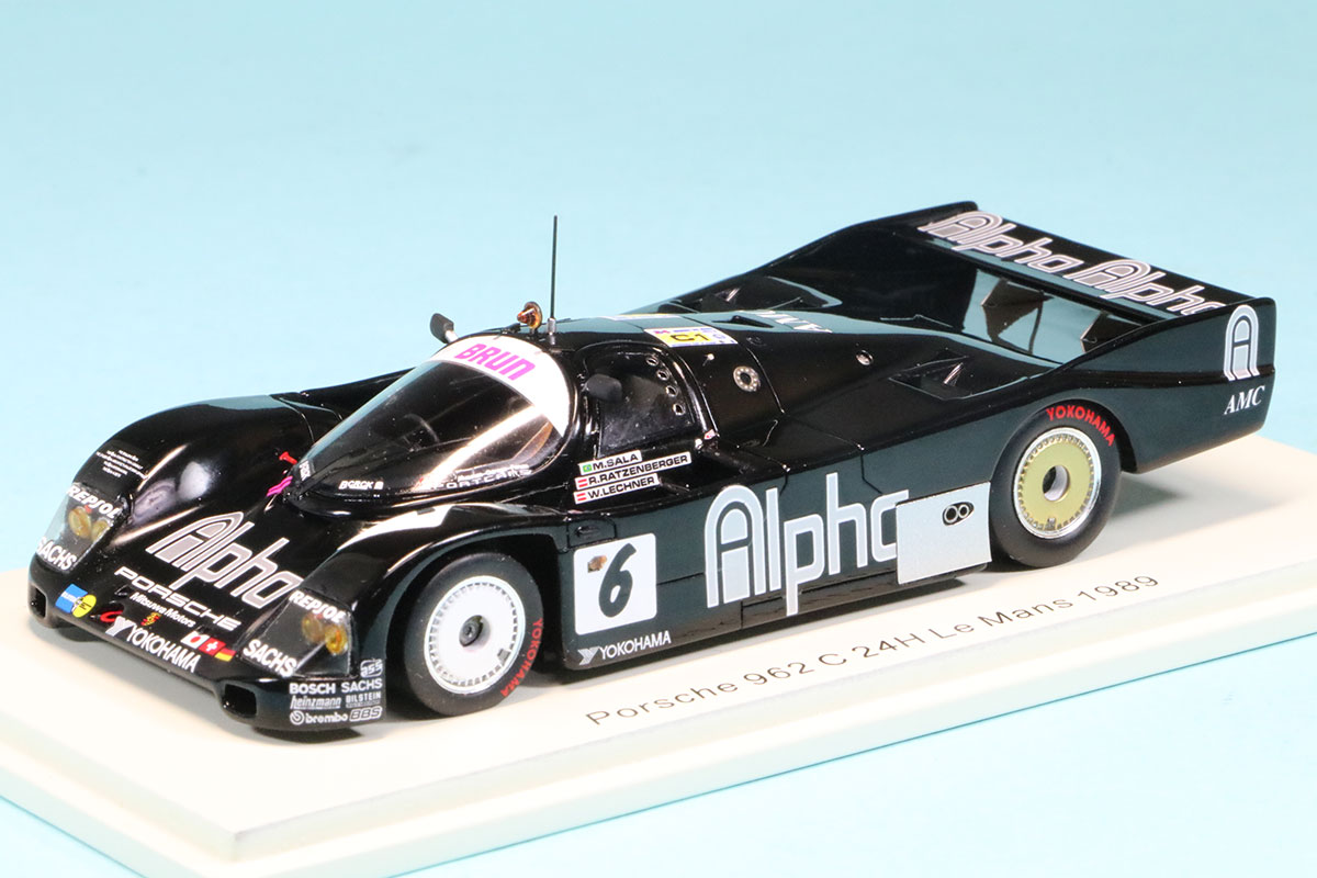 スパーク 1/43 ポルシェ 962C ルマン 24h 1989 No.6　S9876