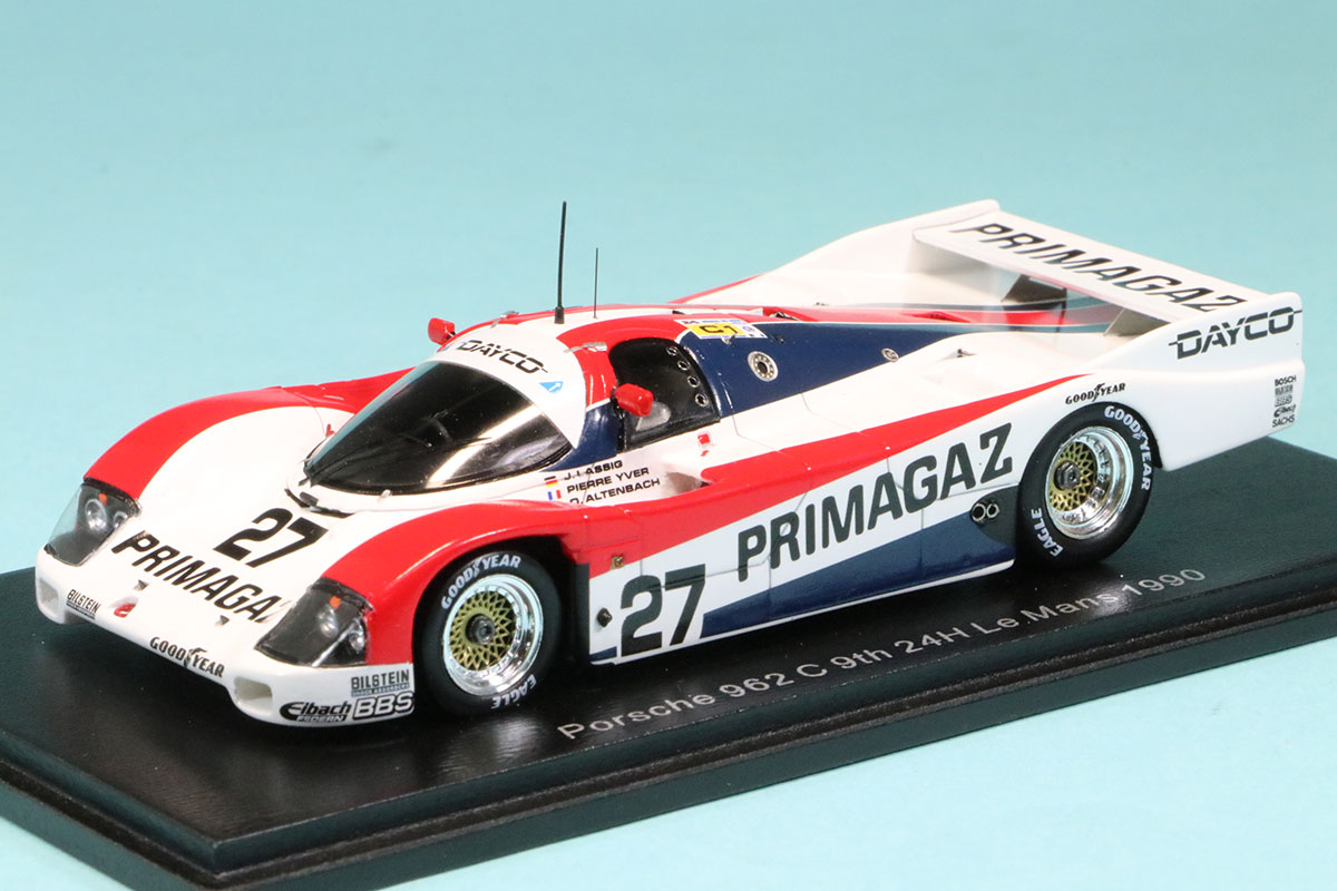 スパーク 1/43 ポルシェ 962C 500km 菅生 1990 スパーク 1/43 ポルシェ 962C 500km 菅生 1990