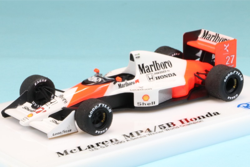 ロムファクトリー 1/43 マクラーレン MP4/5B ホンダ アメリカGP 1990 A.セナ ウィナー　RFTMK117_KC