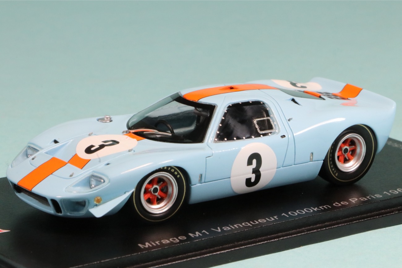 スパーク 1/43 ミラージュ M1 パリ 1000km 1967 Winner No.3　SF248