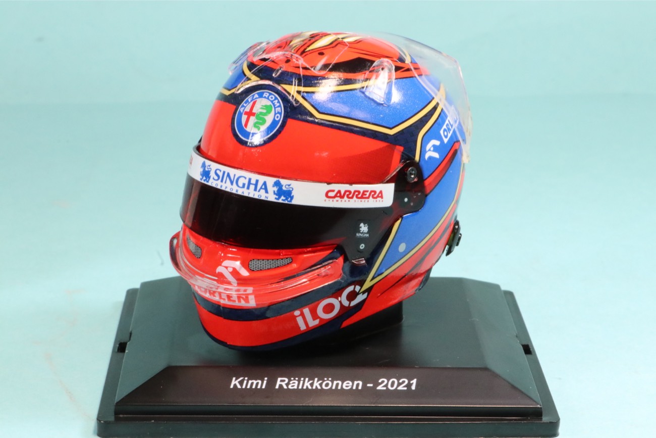 ビッグスケールF1コレクション　キミ　ライコネン　1/5 ヘルメット ビッグスケールF1コレクション キミ ライコネン 1/5 ヘルメット F1ミニ