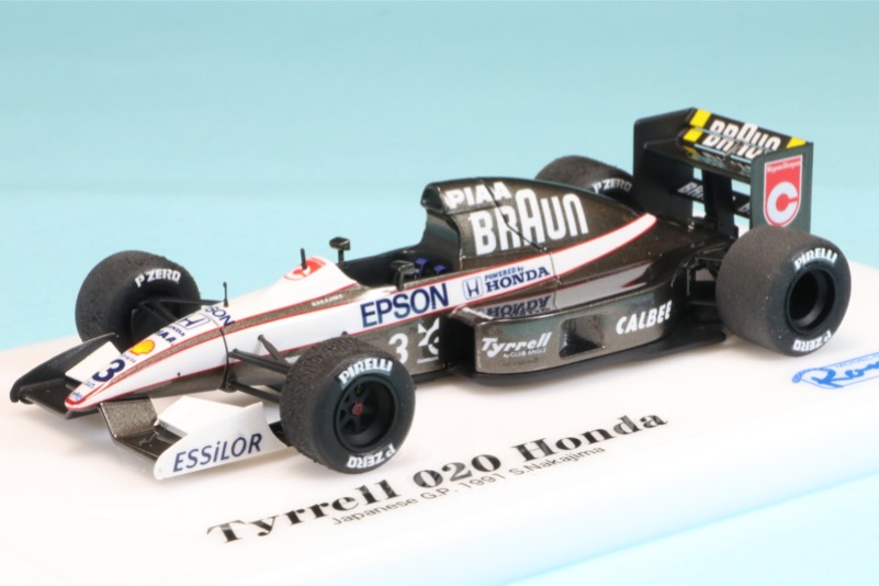 k*️様 【スパーク1/43】1991年F1 ティレル020 ホンダ テスト