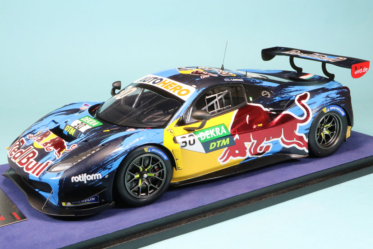 ルックスマート 1/18 フェラーリ 488 GT3 EVO "RED BULL" DTM 2021 No.30　LS18RC017