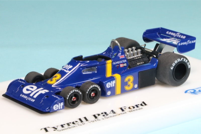 ロムファクトリー 1/43 ティレル P34 フォード スウェーデンGP 1976 J