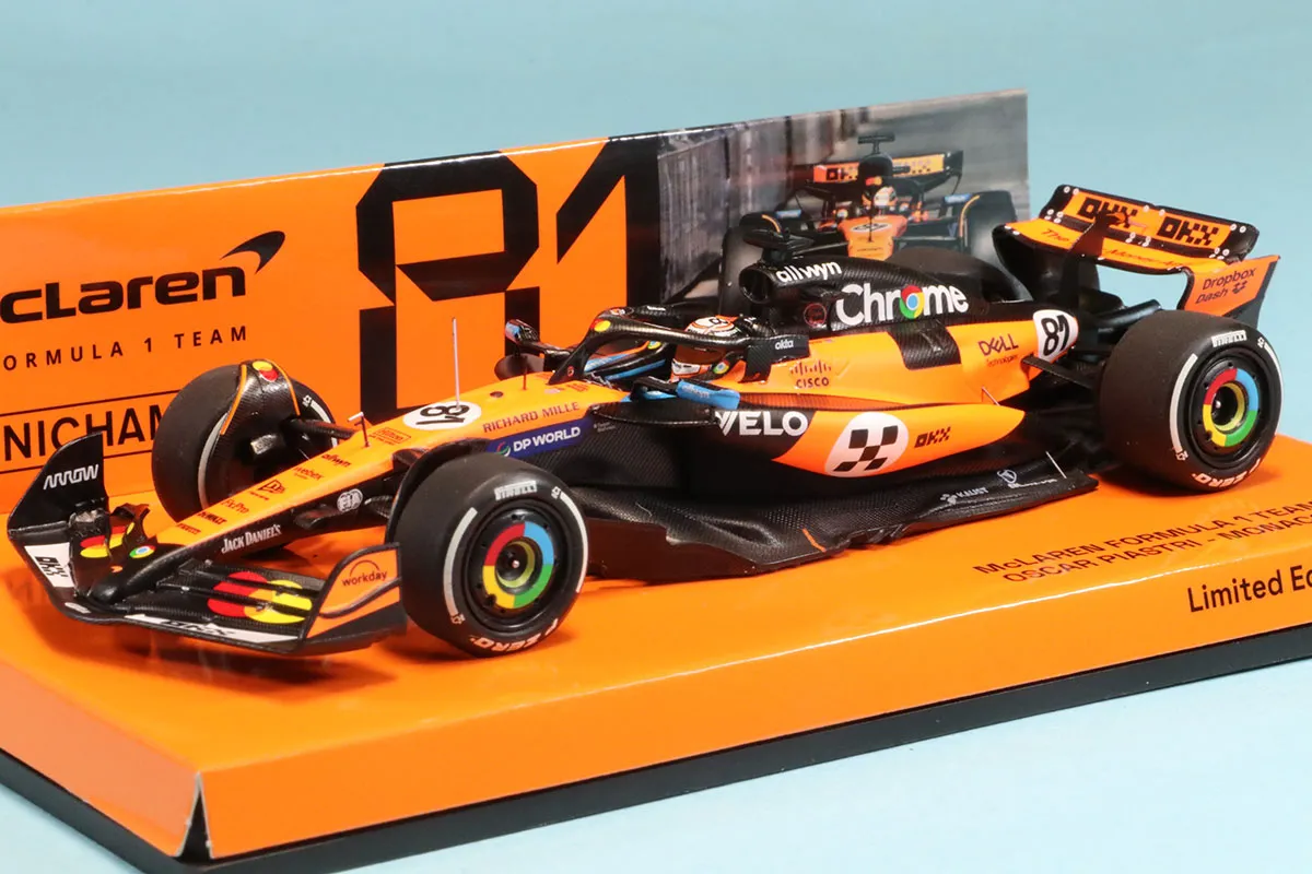 ミニチャンプス 1/43 マクラーレン MCL39 オスカー・ピアストリ モナコ