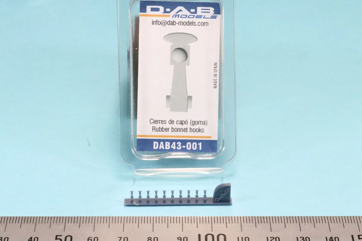 DAB Models 1/43 ラバー キャッチピン 10個入り　DAB43-001　