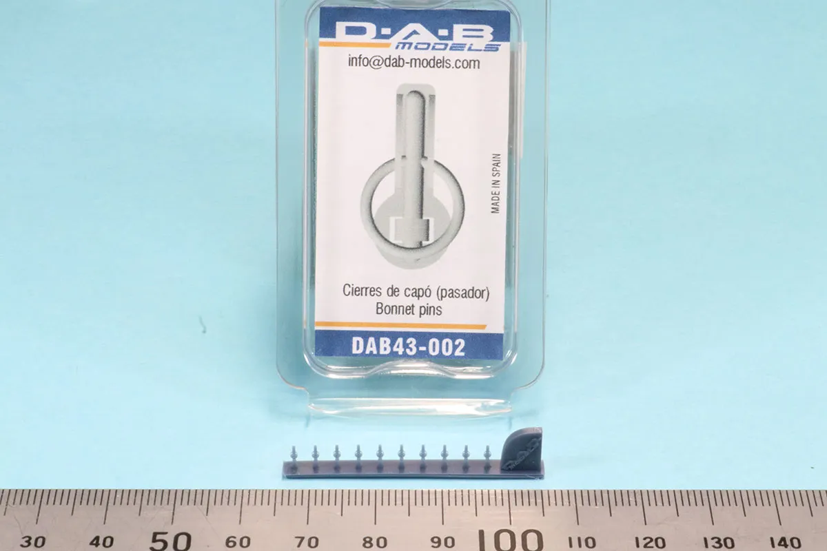 DAB Models 1/43 キャッチピン タイプA 10個入り　DAB43-002